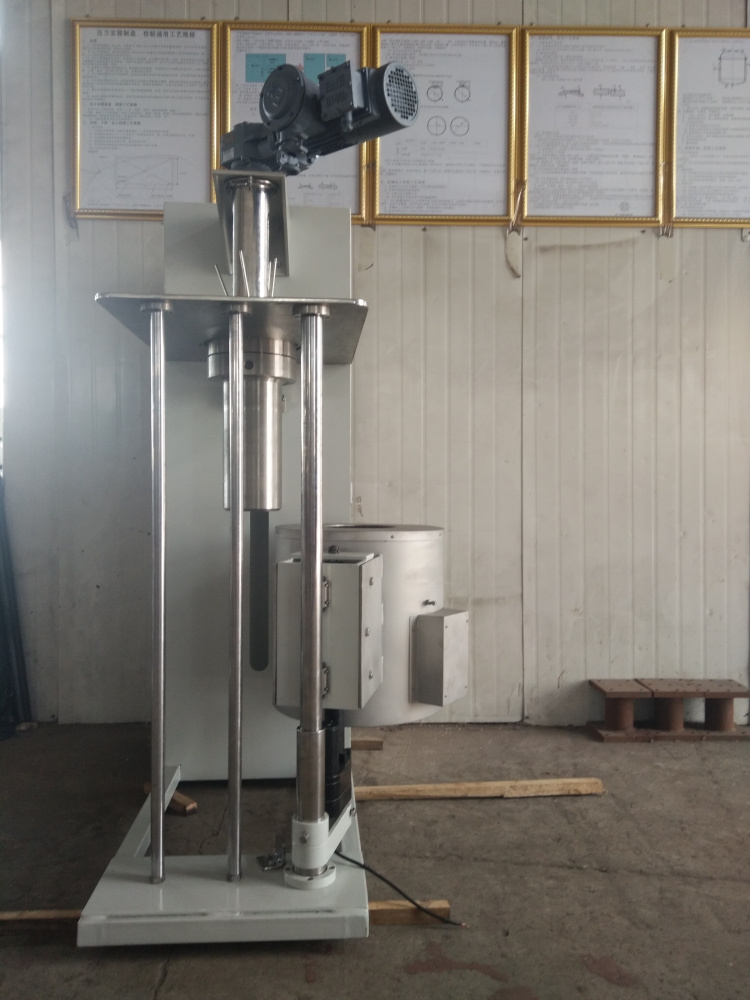 DFCF系列-釜體電動升降翻轉、加熱爐電動升降并可側移